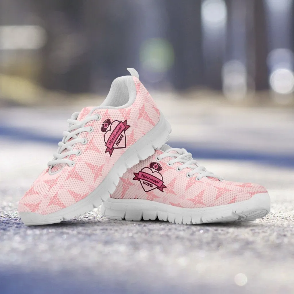 MS Nurse Pink Running Shoes