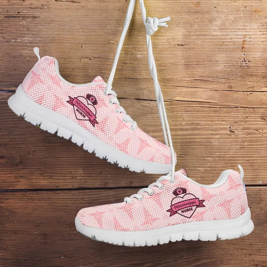 MS Nurse Pink Running Shoes