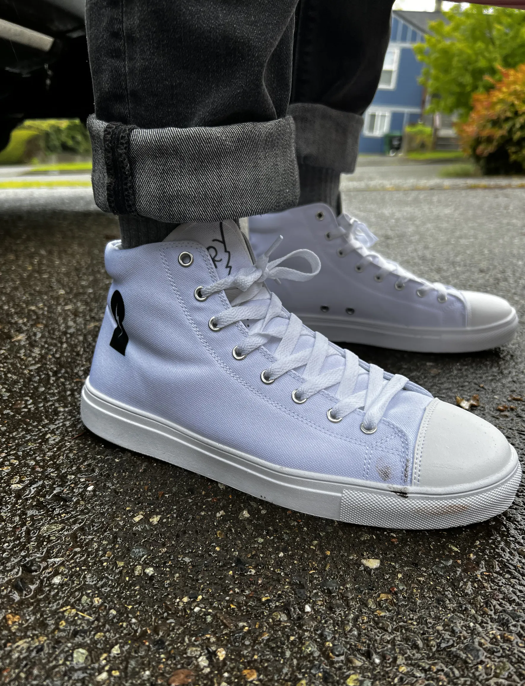 Mystery High Top Canvas Shoes - Men's