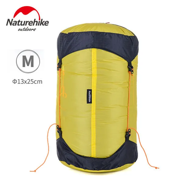 Naturehike outdoor camping compression stuff sack for sleeping bag waterproof storage carry bags sleeping bag accessories