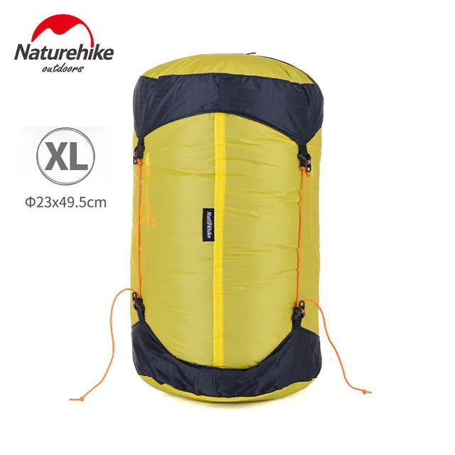 Naturehike outdoor camping compression stuff sack for sleeping bag waterproof storage carry bags sleeping bag accessories