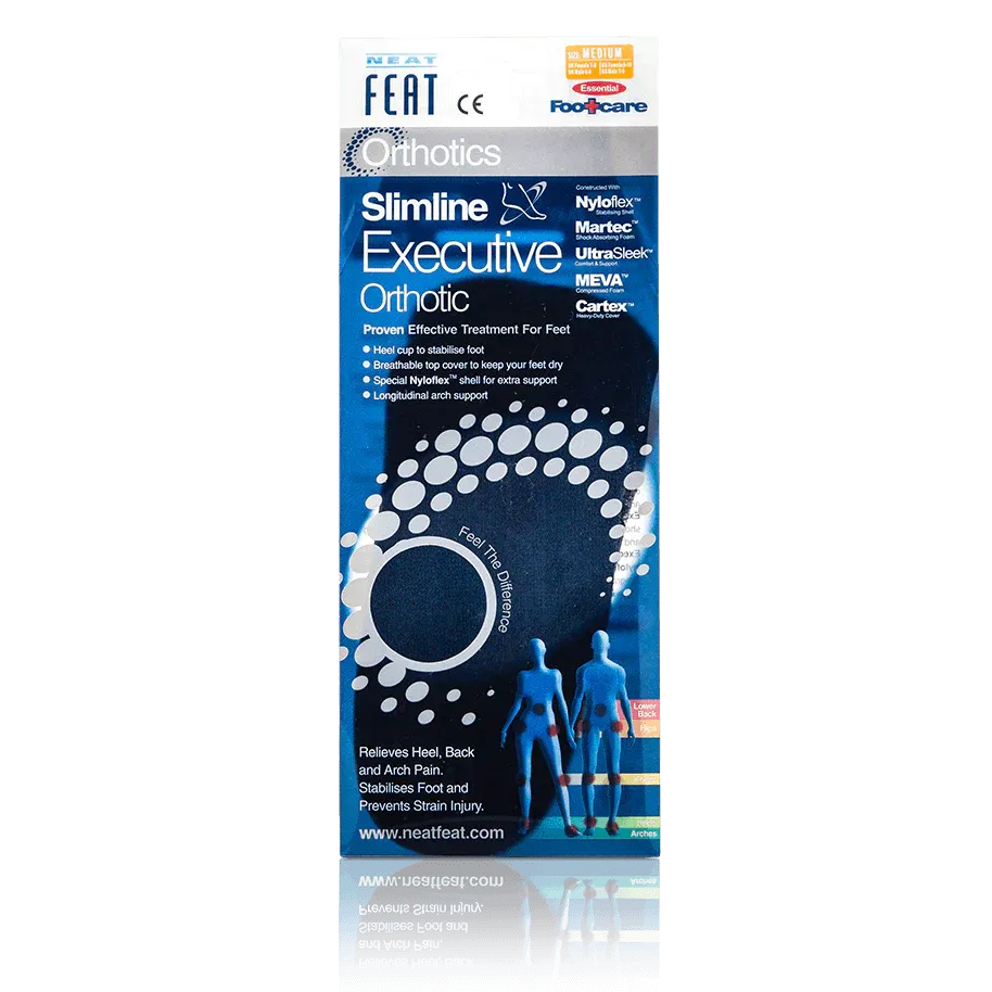 Neat Feat Slimline Executive Orthotic Breathable Feet Stabilizer