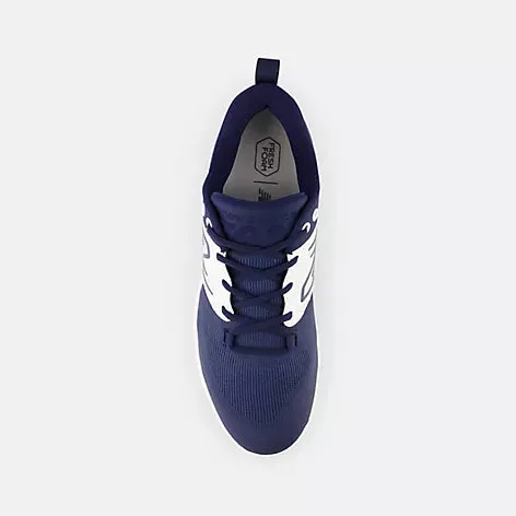 New Balance Fresh Foam 3000 v6 Molded Cleat - Navy w/ White
