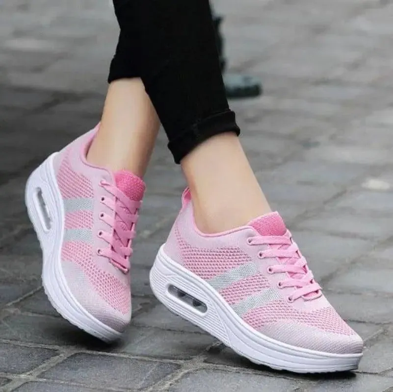 New Women's Running Shoes Breathable