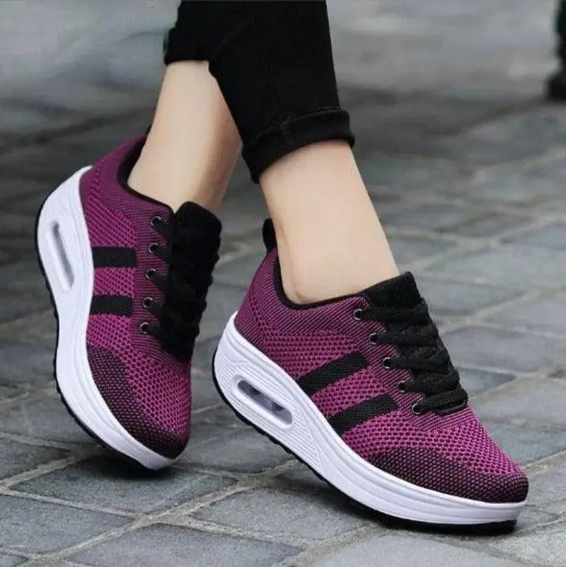 New Women's Running Shoes Breathable
