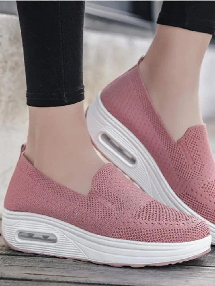New Women's Running Shoes Breathable