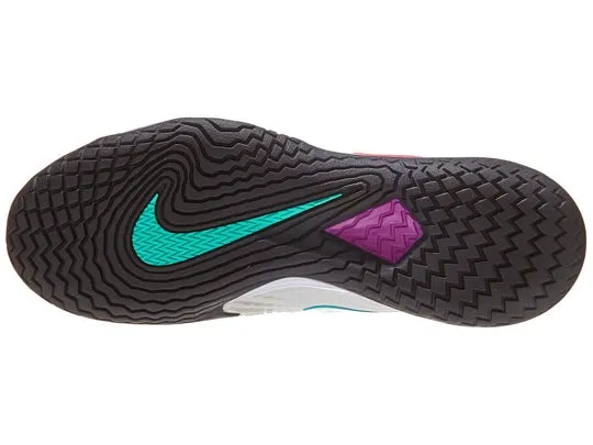 Nike Air Zoom Vapor Cage 4 Wh/Blk/Green Men's Shoe