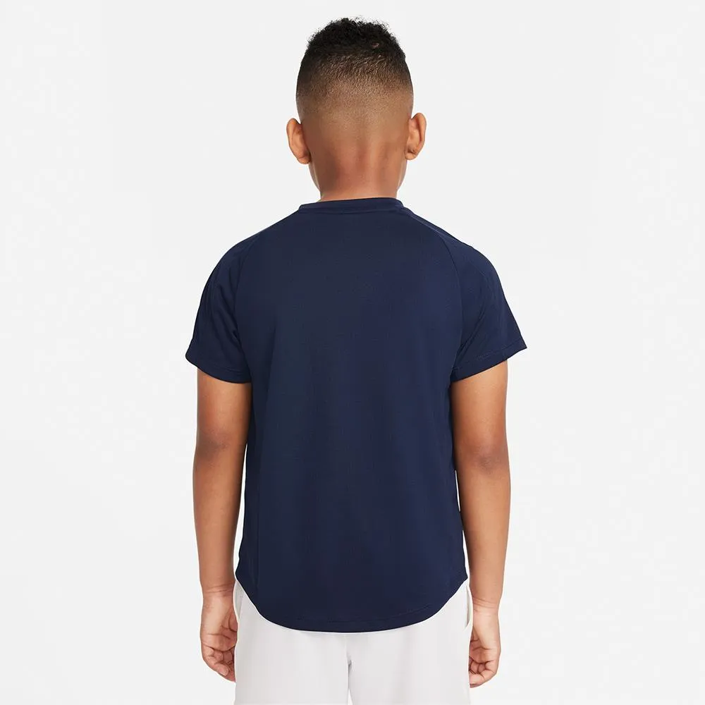 Nike Boys Victory Short Sleeve - Obsidian