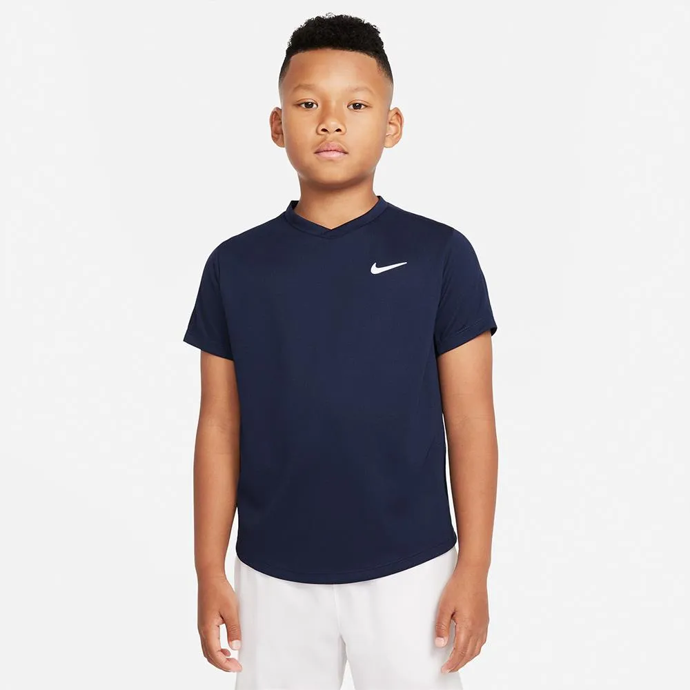 Nike Boys Victory Short Sleeve - Obsidian