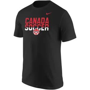 Nike Canada Soccer Black T-Shirt