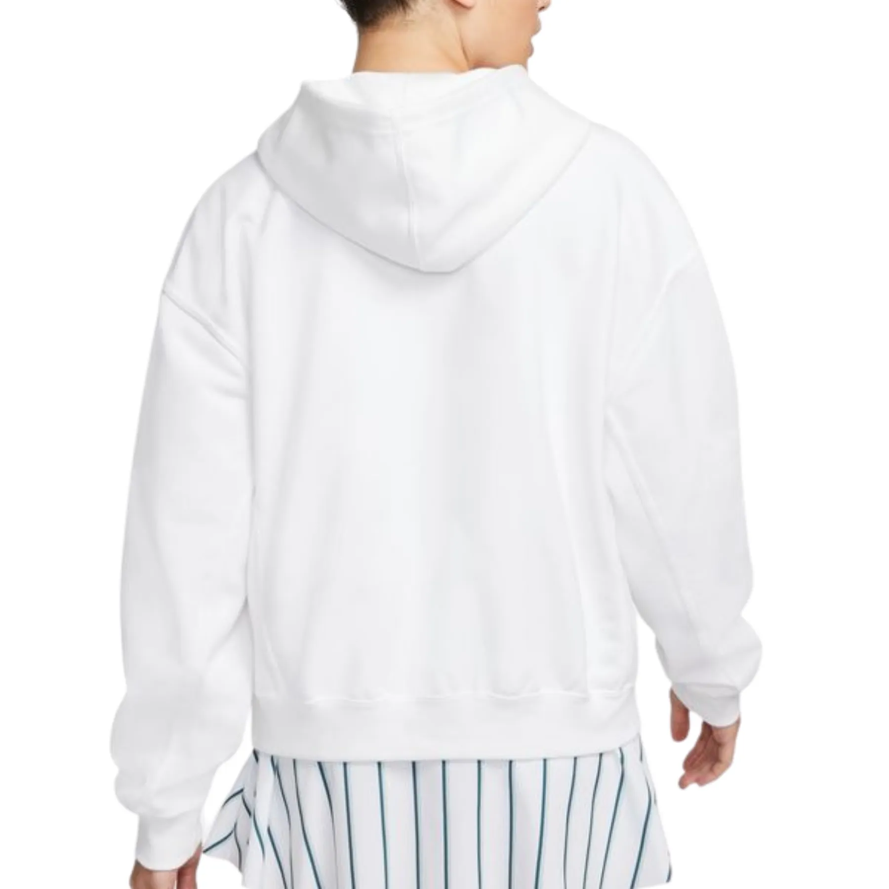 Nike Court Women Fleece Tennis Hoodie - White