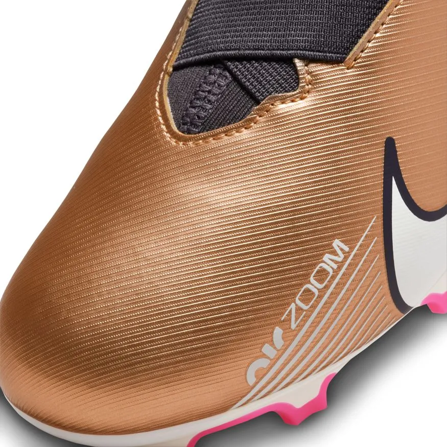 Nike Jr. Zoom Mercurial Superfly 9 Academy FG/MG - METALLIC COPPER