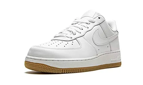 Nike Mens Air Force 1 Low '07 DJ2739 100 White/Gum - Size 7