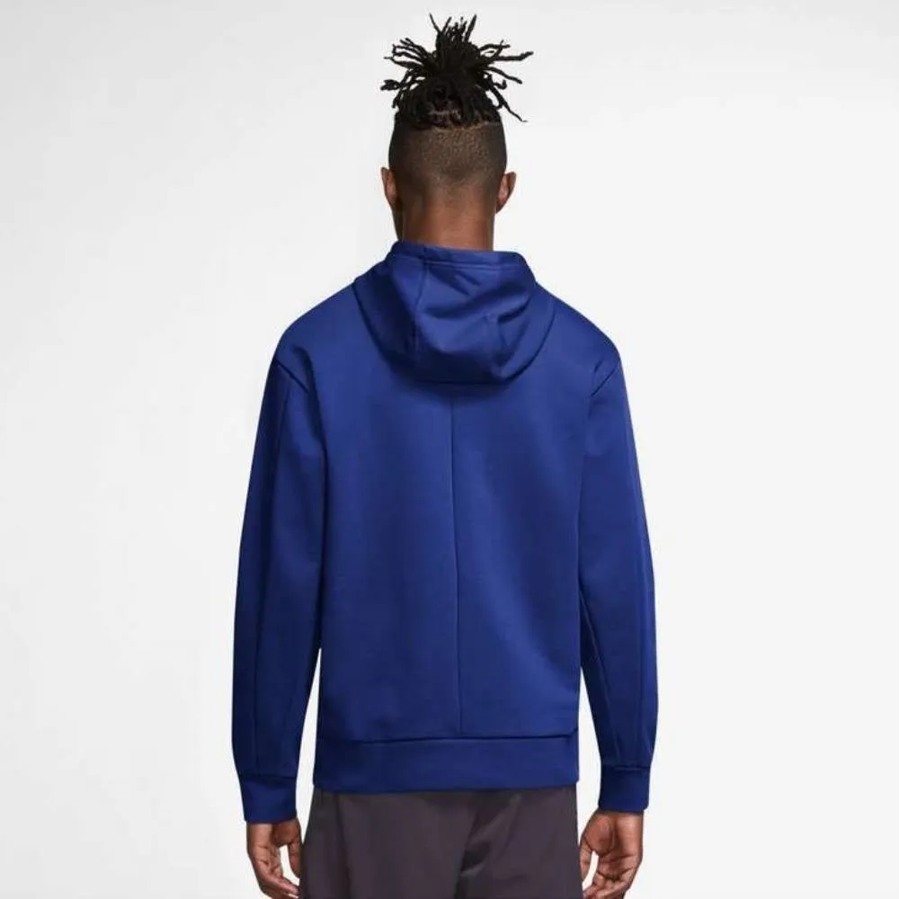 Nike Men's Fleece Heritage Tennis Hoodie (Blue)