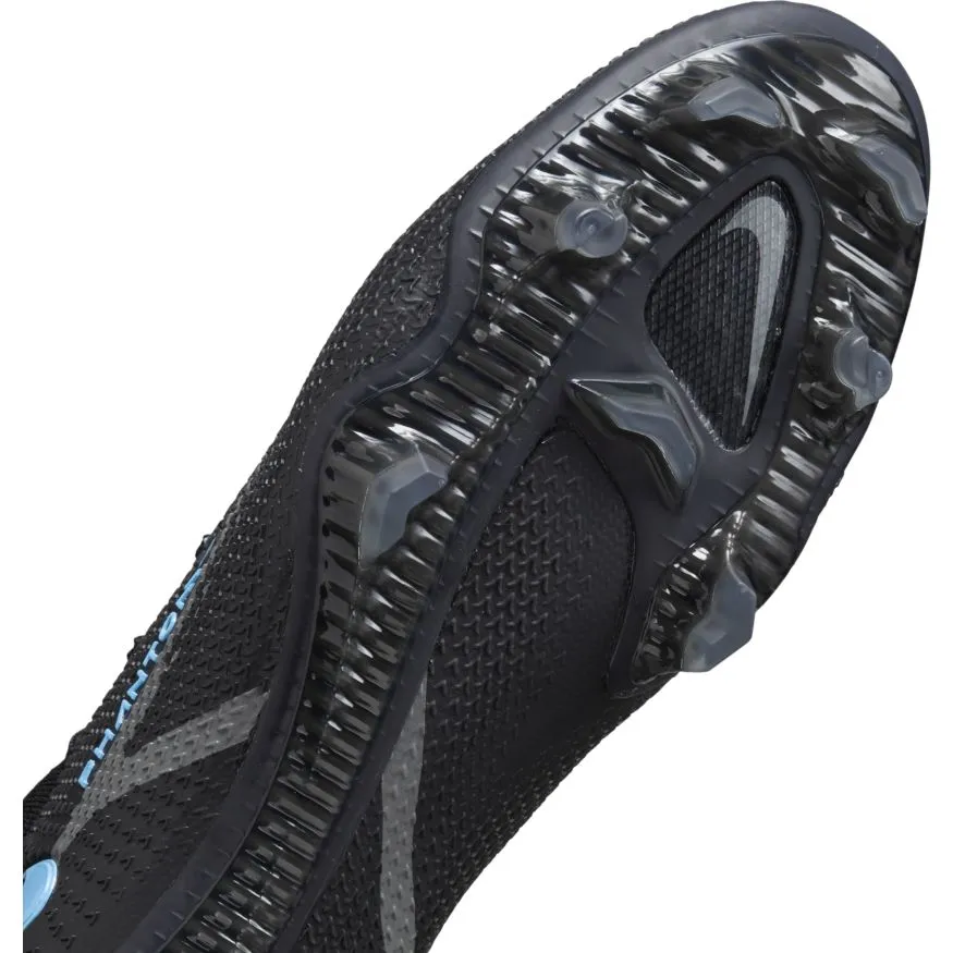 Nike Phantom GT2 Elite DF FG - Black/Black-Iron Grey