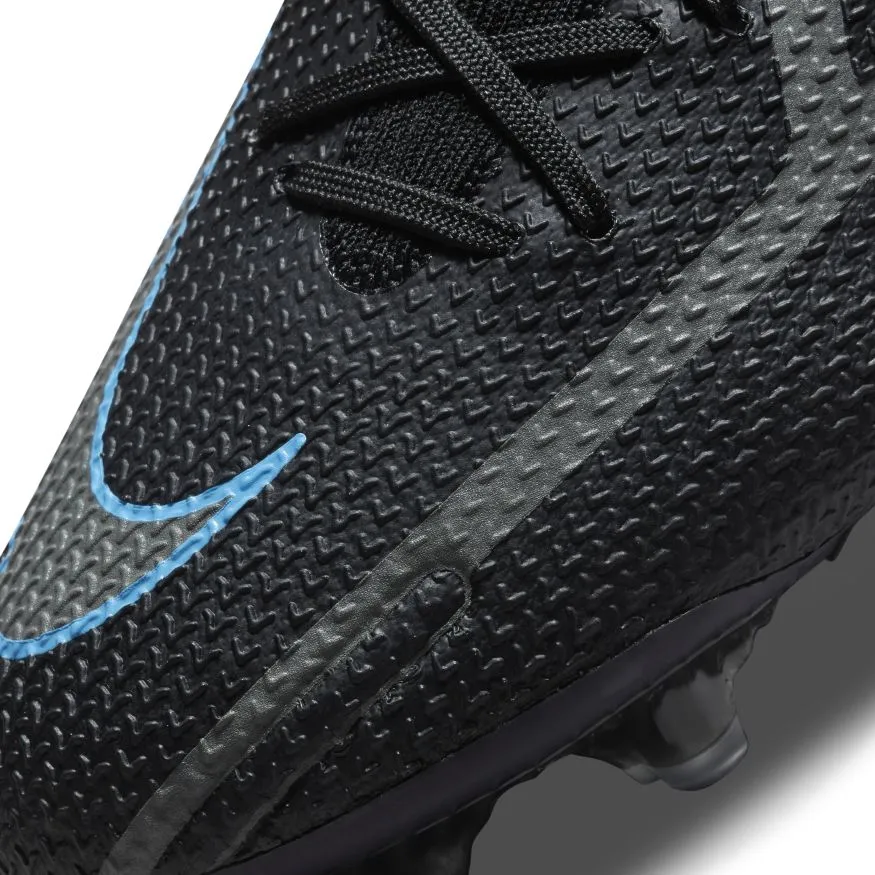 Nike Phantom GT2 Elite DF FG - Black/Black-Iron Grey