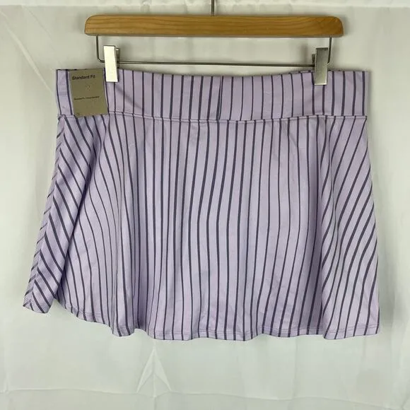 Nike Tennis Golf Skort Court Victory Flouncy Print Women's Violet FD5582-511 XL