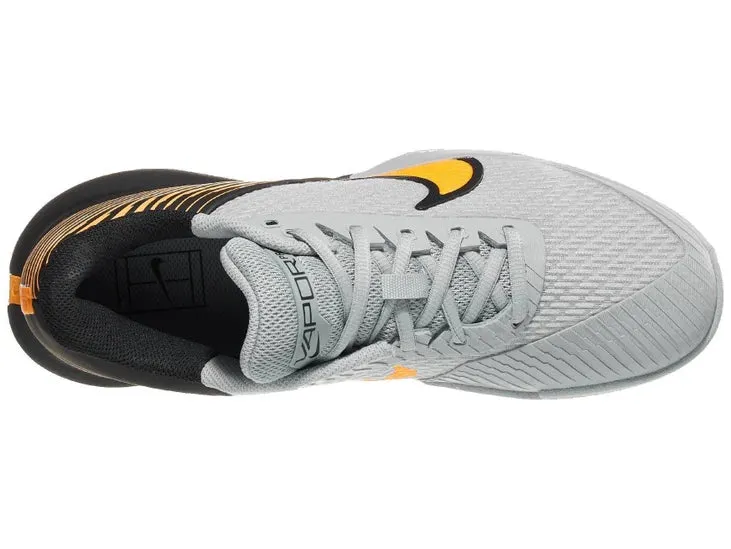Nike Vapor Pro 2 HC Grey/Orange/Black Men's Tennis Shoes - 2024 NEW ARRIVAL