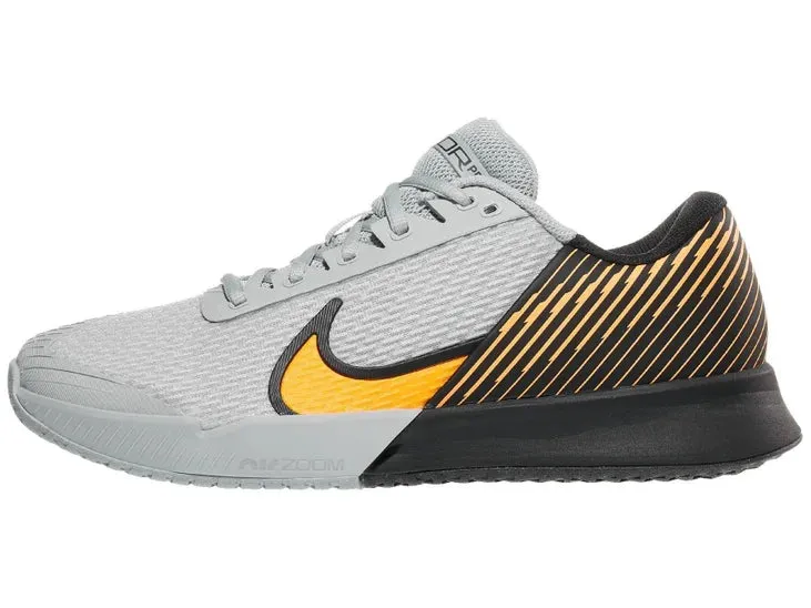 Nike Vapor Pro 2 HC Grey/Orange/Black Men's Tennis Shoes - 2024 NEW ARRIVAL