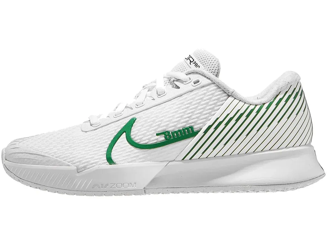 Nike Vapor Pro 2 White/Kelly Green Women's Tennis Shoes - 2023 NEW ARRIVAL