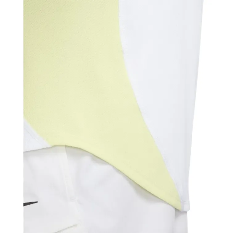 NikeCourt Dri-FIT Advantage Slam Luminous Green & Medium Ash Men's Tennis Top