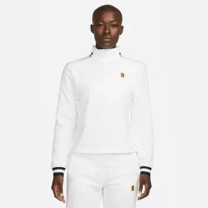 NIKECOURT DRI-FIT HERITAGE Women's French Terry Tennis Top - 2023 NEW ARRIVAL