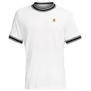 NikeCourt Heritage Men's Short-Sleeve White Tennis Top