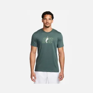 NikeCourt Men's Dri-FIT Tennis T-Shirt -Vintage Green