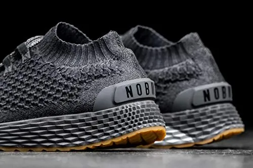 NOBULL Women's Dark Grey Knit Runner 5.5 US