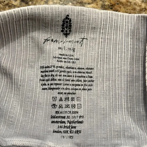 NWOT Free People Good Karma Running Shorts