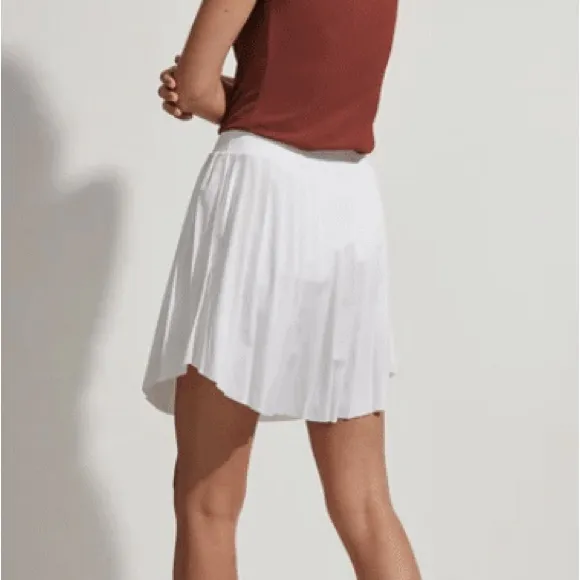 NWT Varley Newman High Rise Skort 14.5&quot; White Size Large