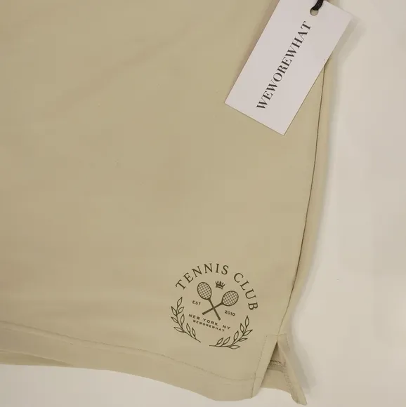 NWT WEWOREWHAT Tennis Club Mini Skort (Size Large)