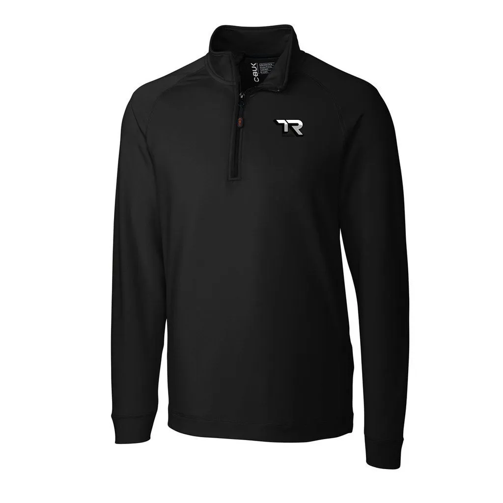 Overknit - Cutter & Buck Black Jackson TR logo Men's