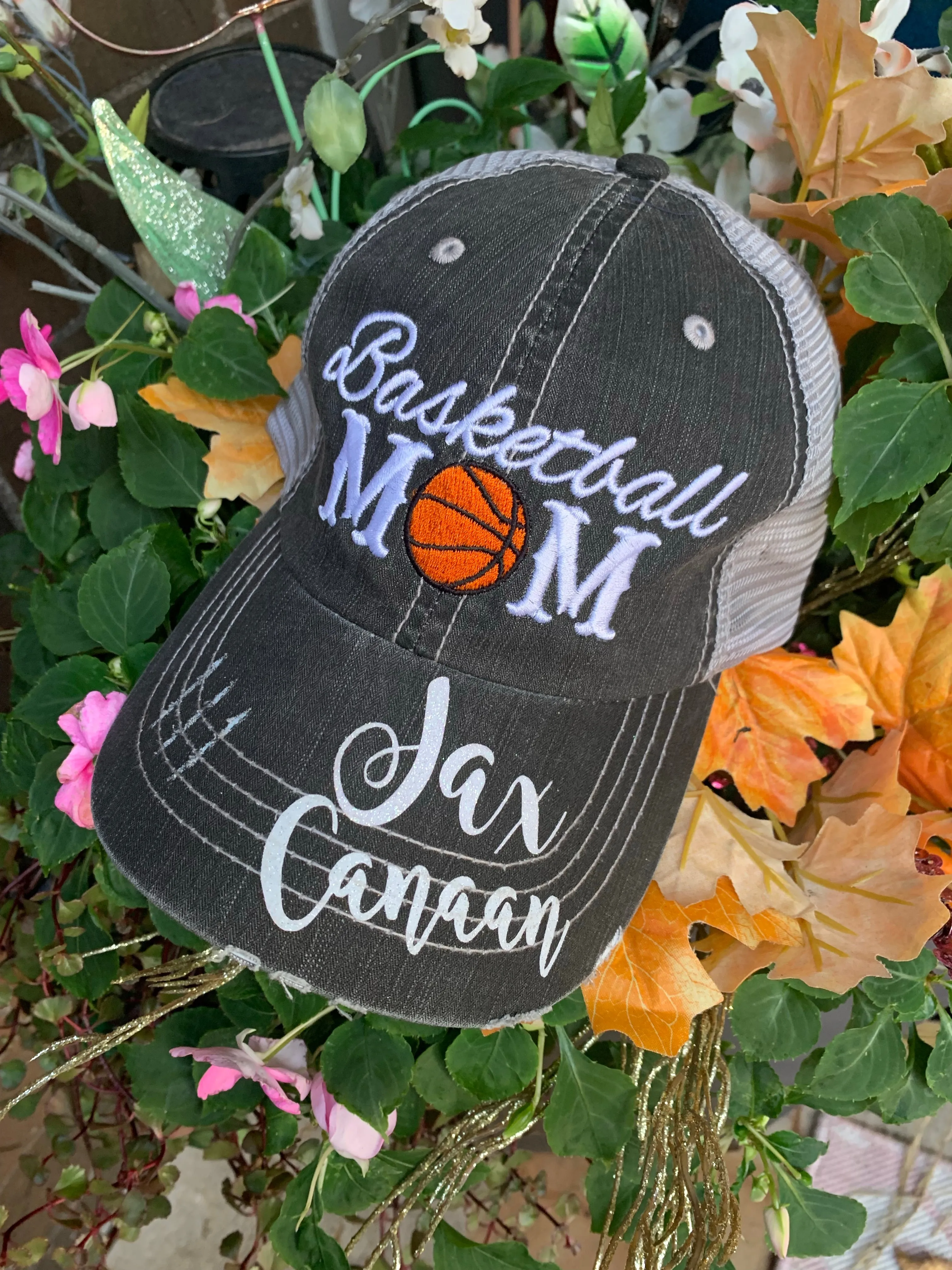 Personalized SOCCER hats Soccer mom Womens embroidered trucker caps Soccer hair