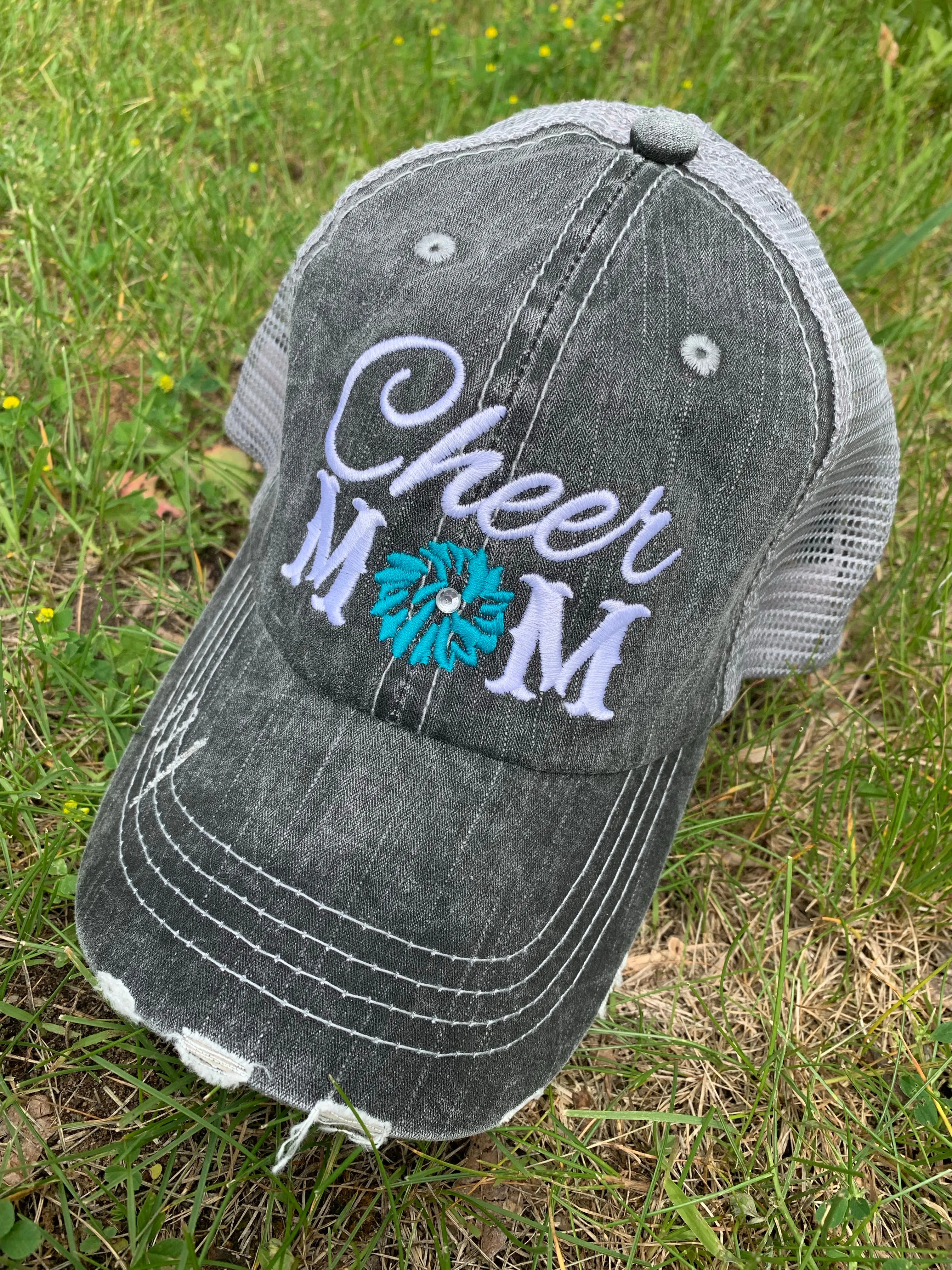 Personalized SOCCER hats Soccer mom Womens embroidered trucker caps Soccer hair