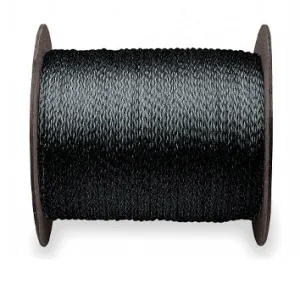 Polyethylene Rope (Black) for Windscreens or Tennis Net Repair