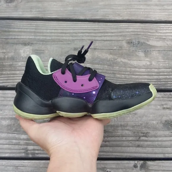 Preschool PS Youth Little Kids adidas James Harden Vol. 4 Glory Purple Sneakers