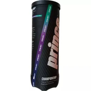 Prince Championship All Surface Tennis Balls | Durable & Consistent Bounce | 1 Can (3 Balls)