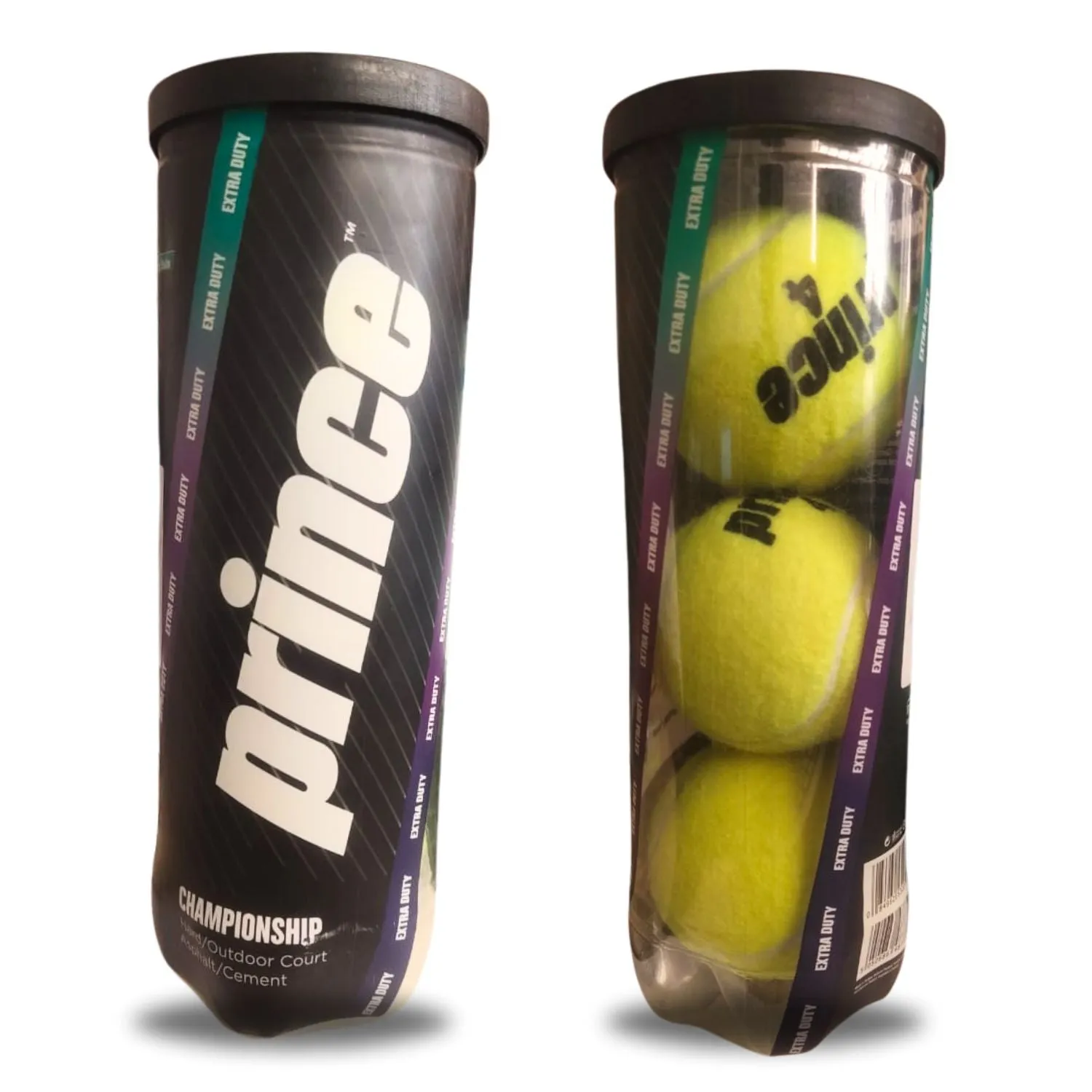 Prince Championship All Surface Tennis Balls | Durable & Consistent Bounce | 1 Can (3 Balls)