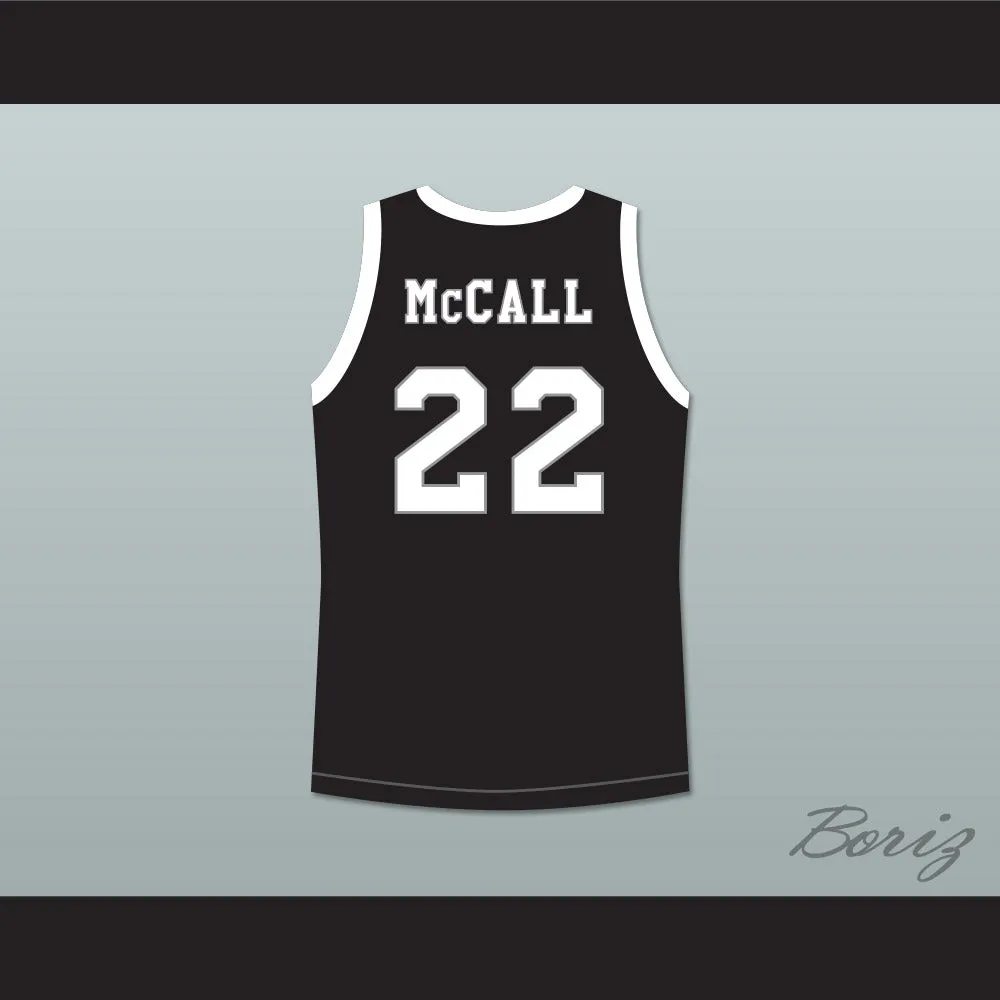 Quincy McCall 22 Crenshaw High School Black Basketball Jersey