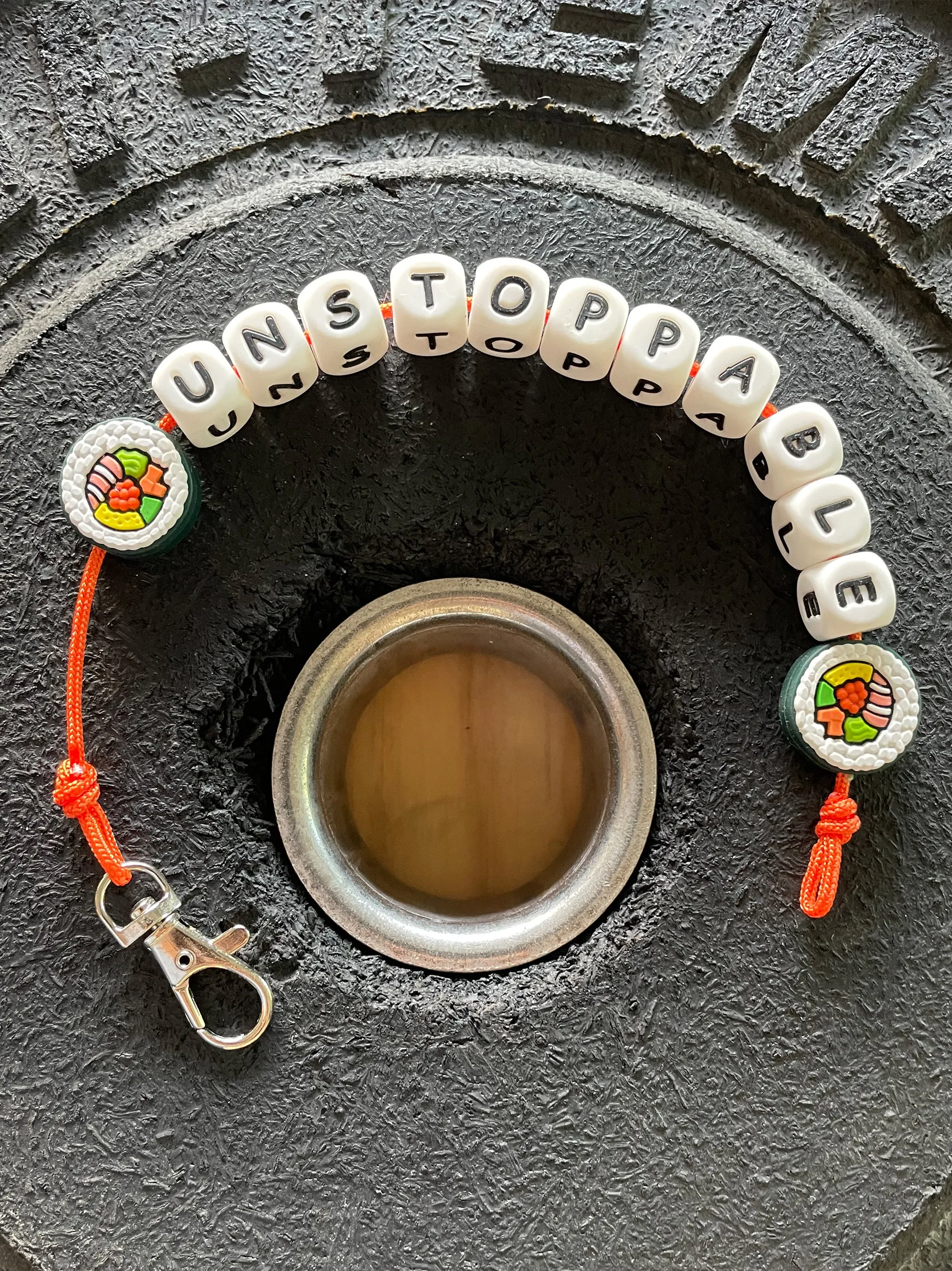 Rally Beads™ Repetition Pace Counter Keychain
