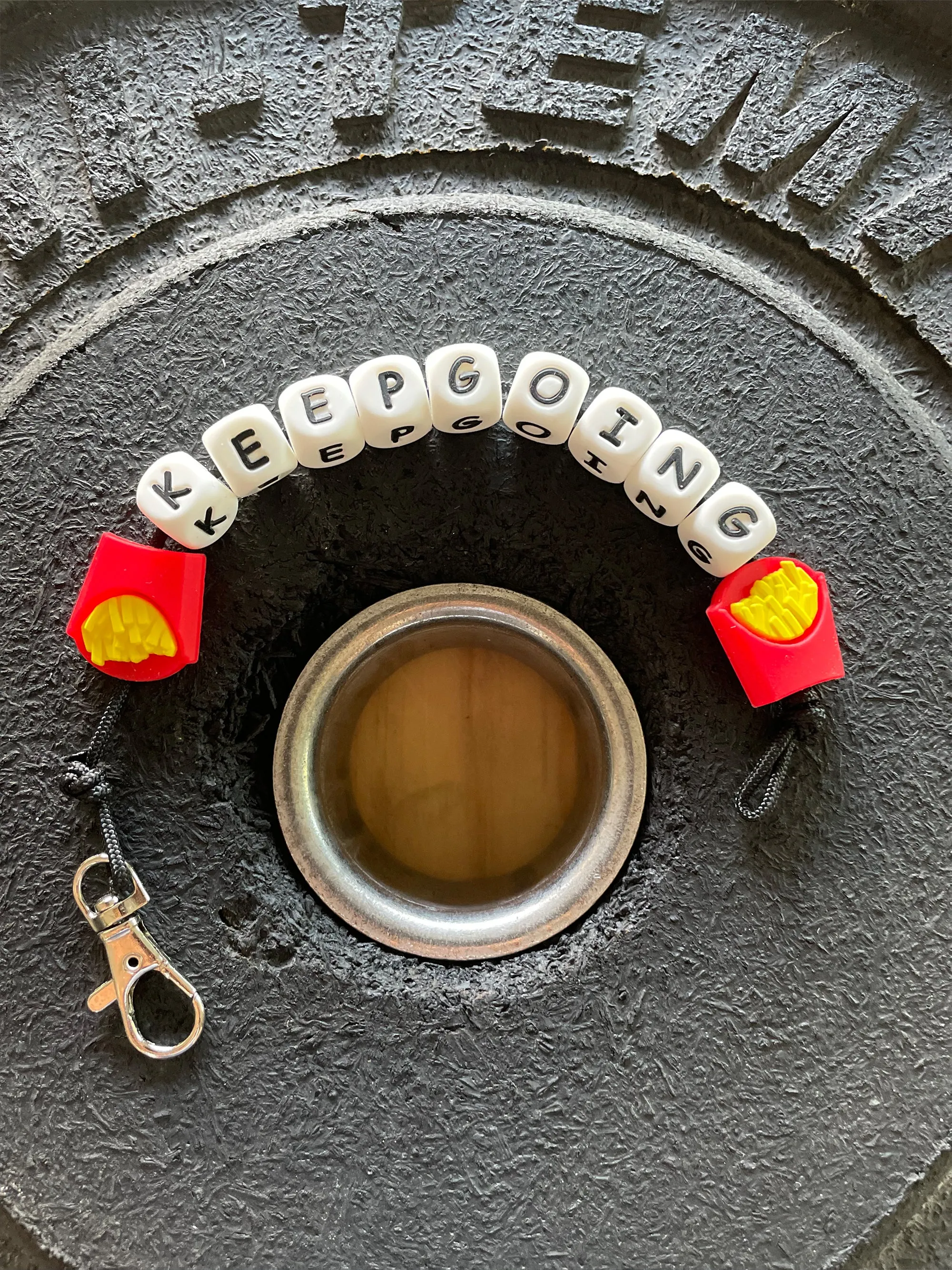 Rally Beads™ Repetition Pace Counter Keychain