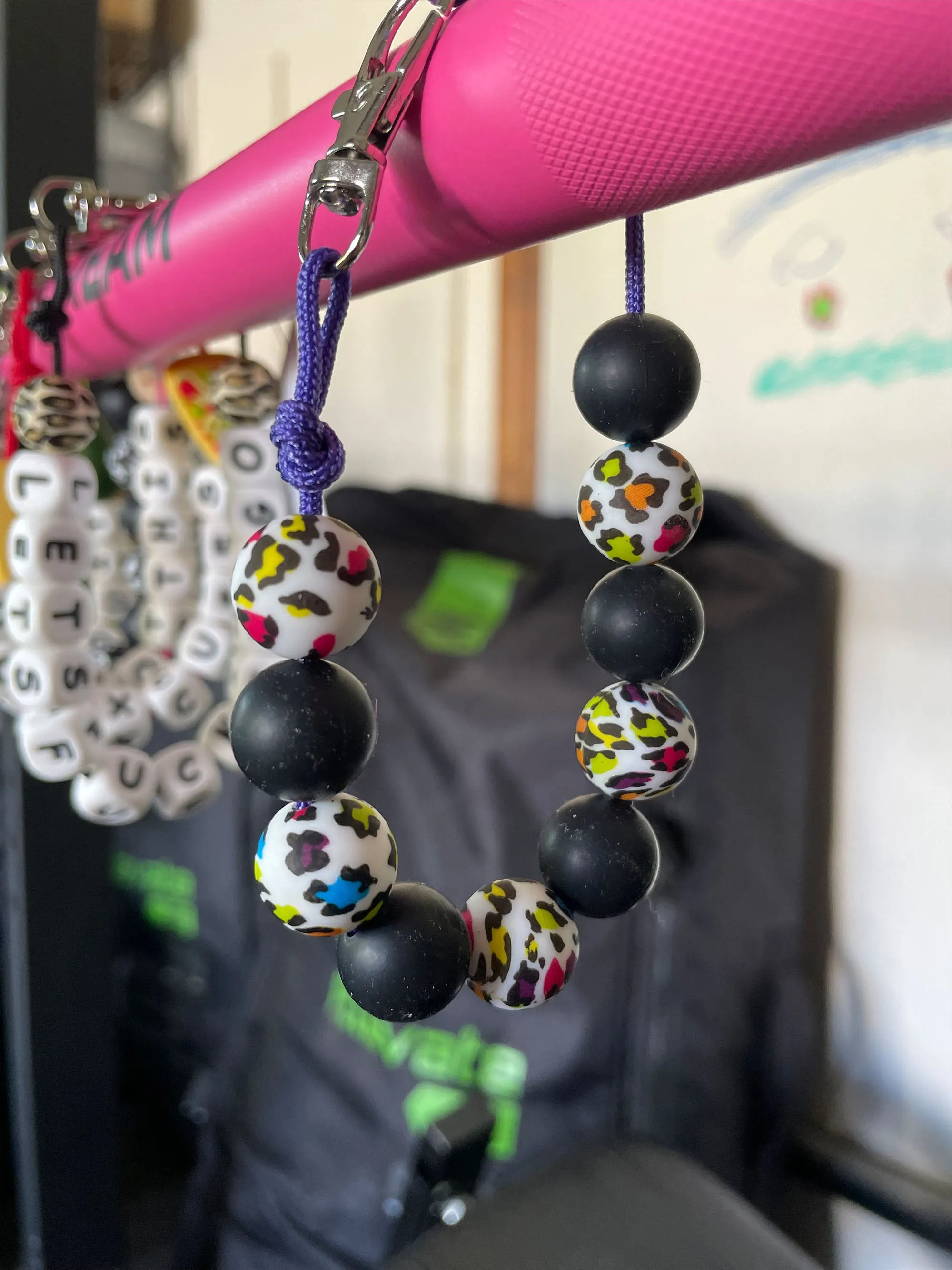 Rally Beads™ Repetition Pace Counter Keychain