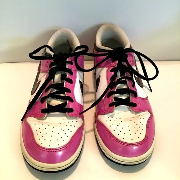 🪀REDUCED NIKE DUNK LOW SPIRIT PINK 1985 DESIGN COLLECTABLE  size 5.5 Youth