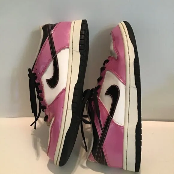 🪀REDUCED NIKE DUNK LOW SPIRIT PINK 1985 DESIGN COLLECTABLE  size 5.5 Youth