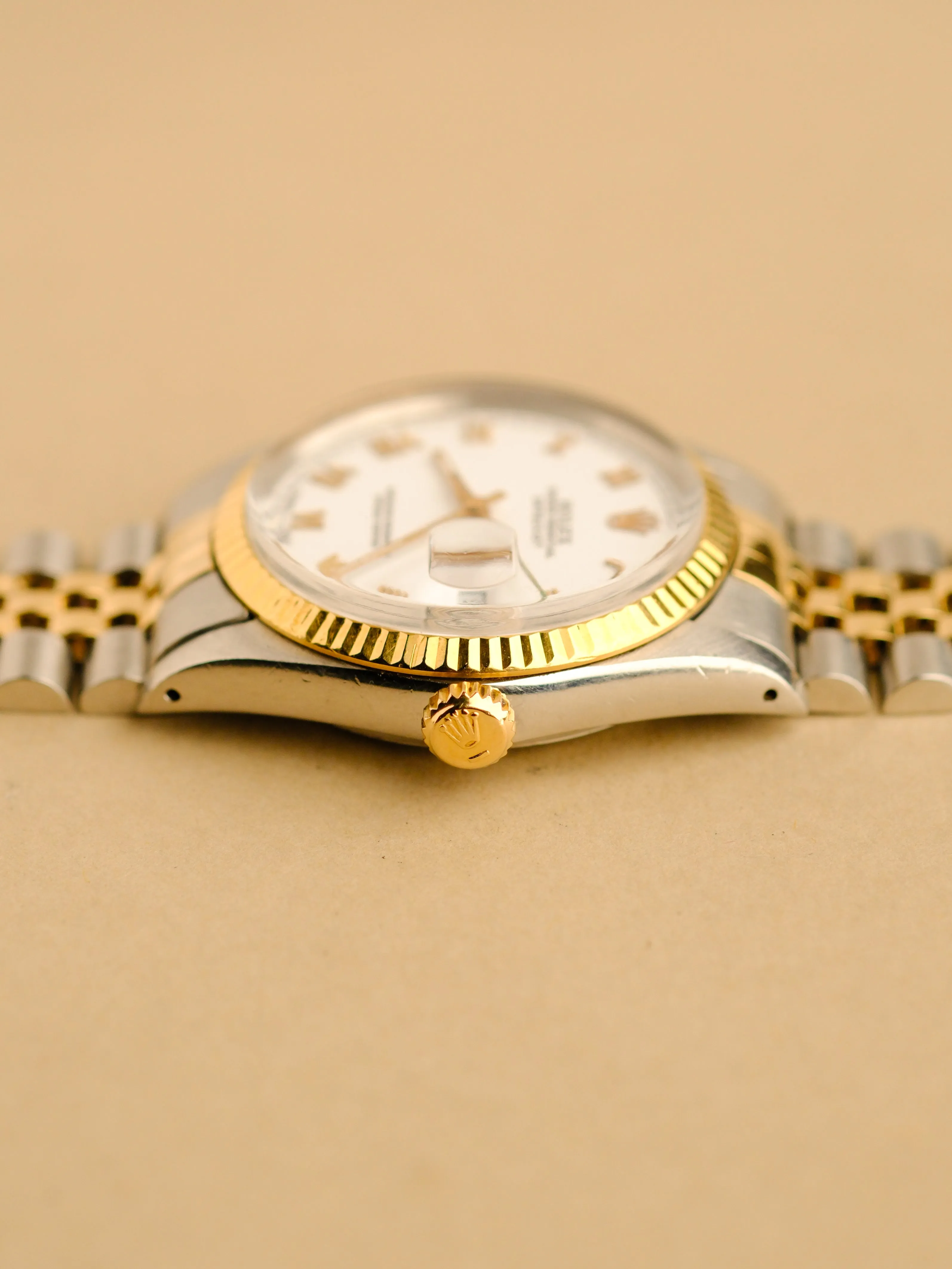 Rolex Datejust 16013 White Roman Dial - 1987
