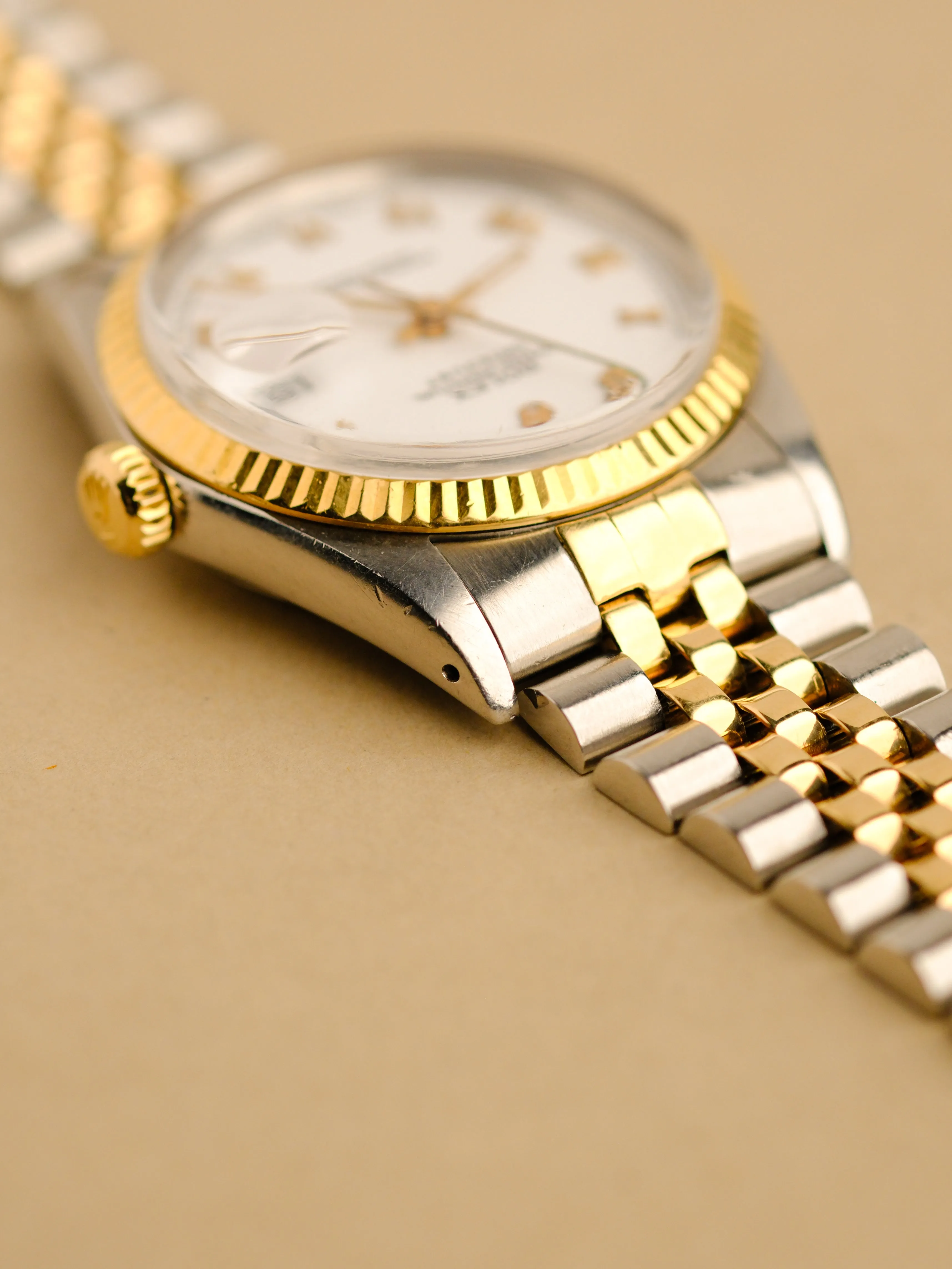 Rolex Datejust 16013 White Roman Dial - 1987