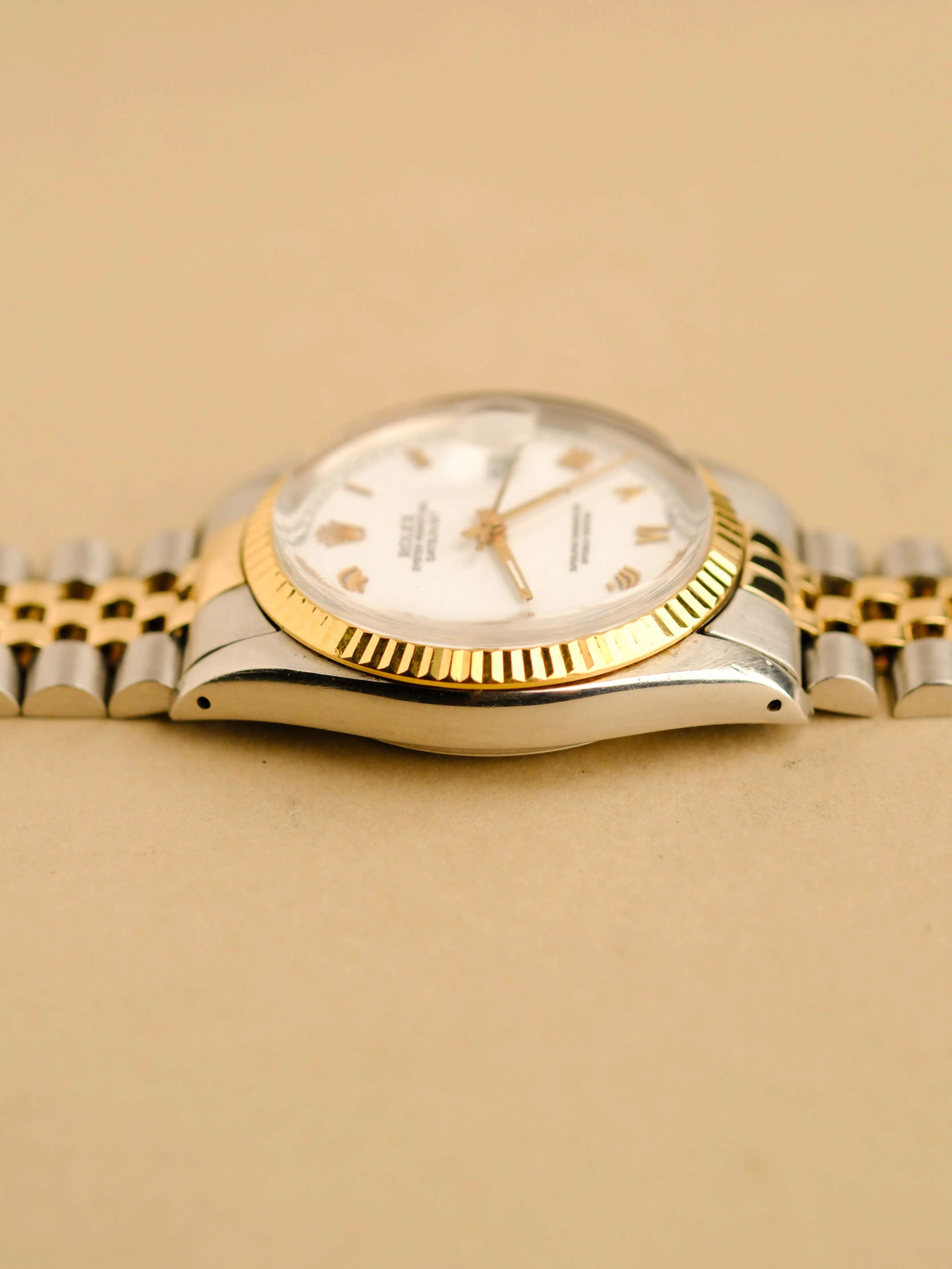 Rolex Datejust 16013 White Roman Dial - 1987