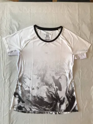 Running tshirt marble | tshirt de course marbre