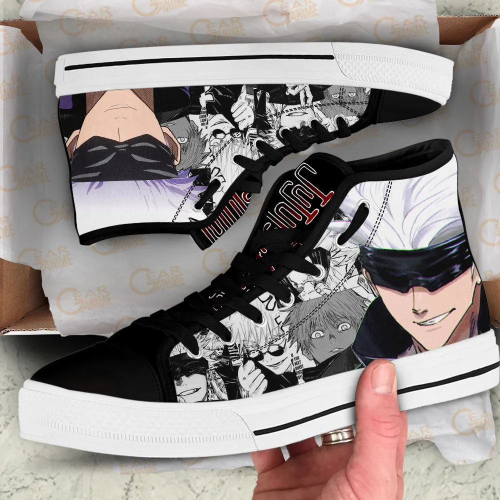 Satoru Gojo High Top Shoes